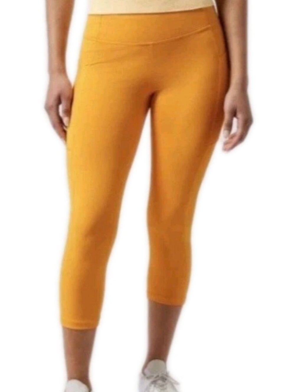 Athleta Yellow Leggings Sz Xs